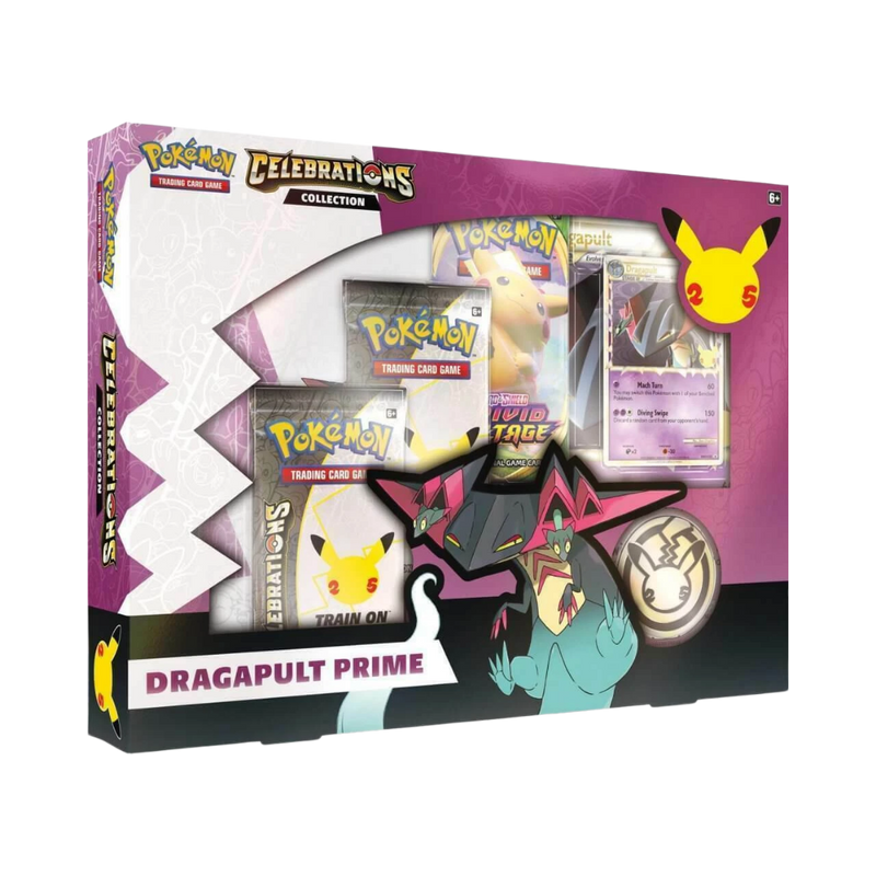 Pokemon TCG 25th Anniversary Celebrations Dragapult Prime Collection