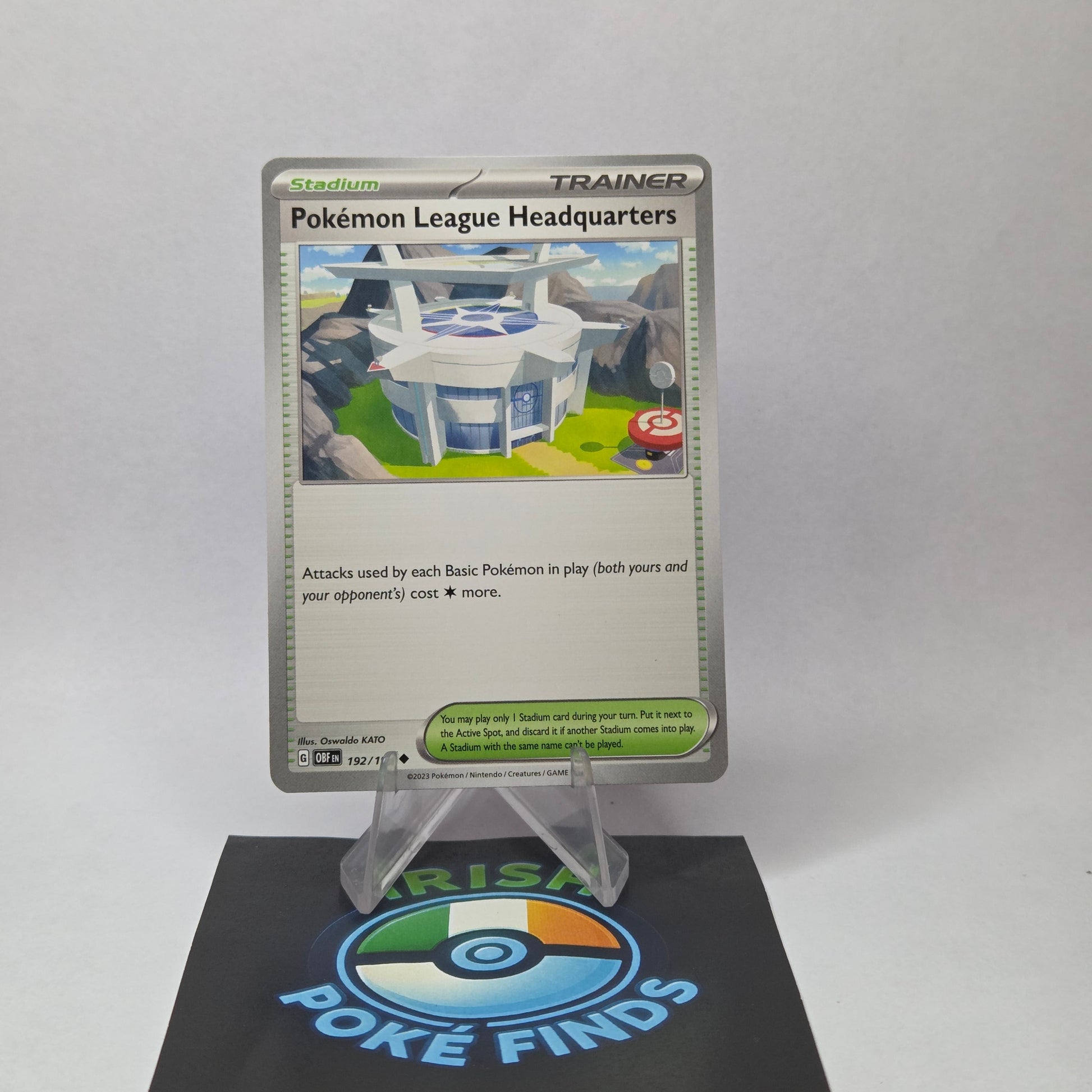 Pokemon League Headquarters #192 - Obsidian Flames