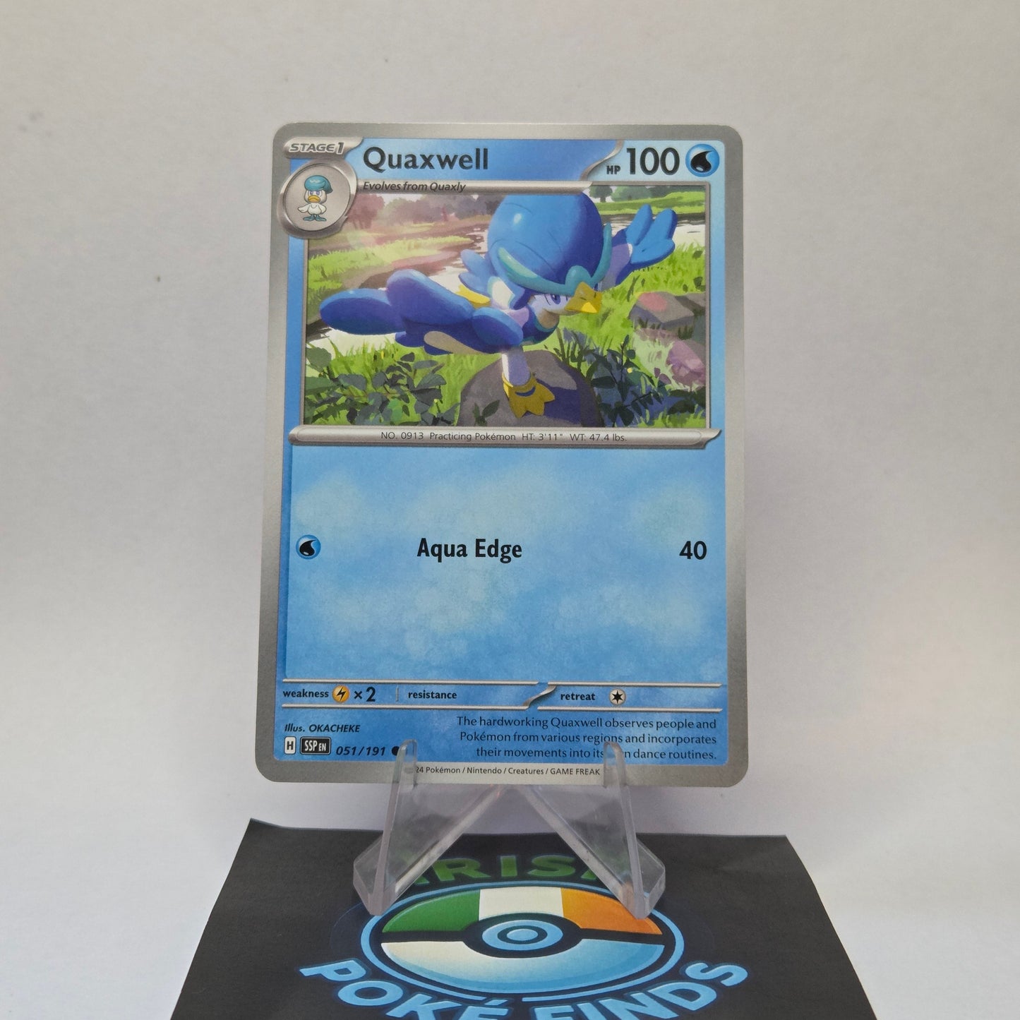 Quaxwell #051 - Surging Sparks Front