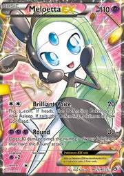 RC25 Meloetta EX - Legendary Treasures