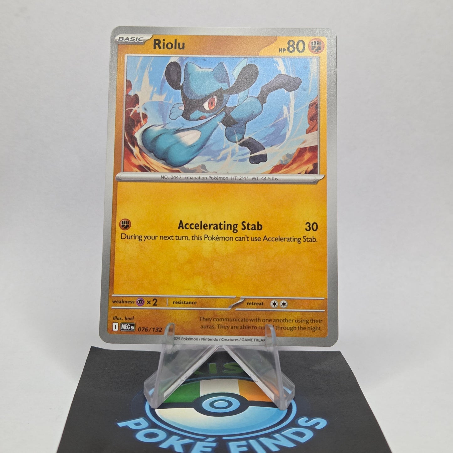 Riolu #076 - Mega Evolution