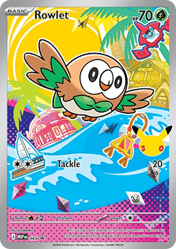 Rowlet – Mega Evolution Promo Card MEP 43