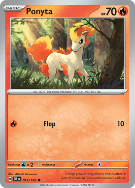019 Ponyta - Stellar Crown