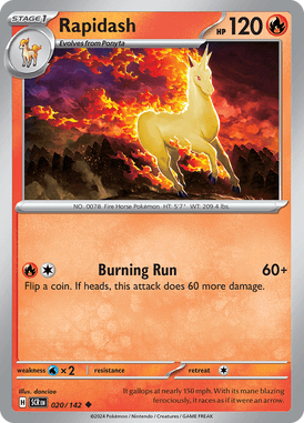 020 Rapidash - Stellar Crown