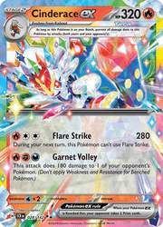 028 Cinderace ex - Stellar Crown