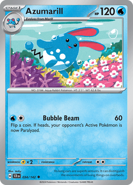 034 Azumarill - Stellar Crown