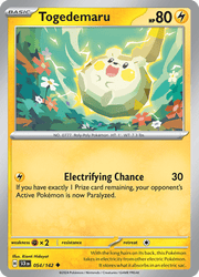 054 Togedemaru - Stellar Crown