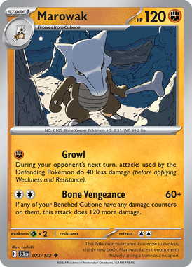 073 Marowak - Stellar Crown