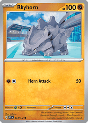 074 Rhyhorn - Stellar Crown