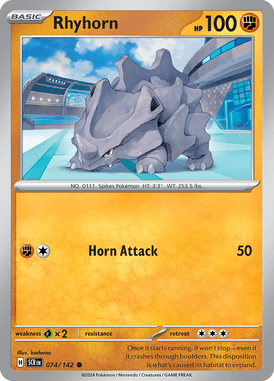 074 Rhyhorn - Stellar Crown