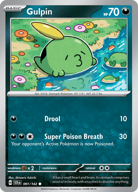 091 Gulpin - Stellar Crown