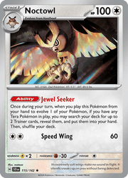 115 Noctowl - Stellar Crown