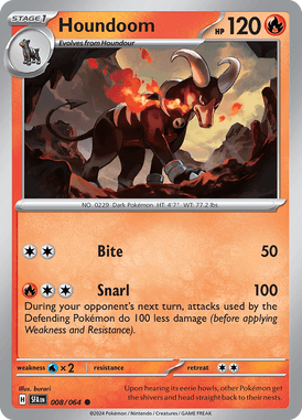 008 Houndoom - Shrouded Fable