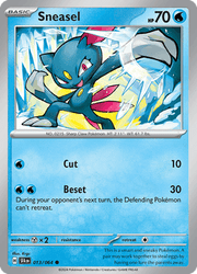 013 Sneasel - Shrouded Fable