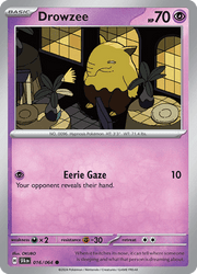 016 Drowzee - Shrouded Fable