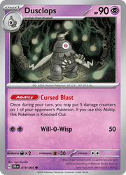 019 Dusclops - Shrouded Fable
