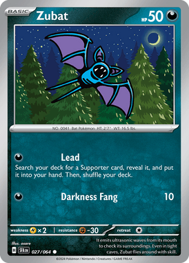 027 Zubat - Shrouded Fable