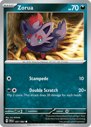 031 Zorua - Shrouded Fable