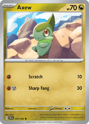 044 Axew - Shrouded Fable