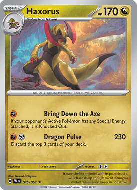 046 Haxorus - Shrouded Fable