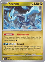047 Kyurem - Shrouded Fable