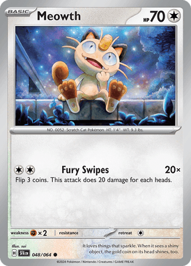 048 Meowth - Shrouded Fable