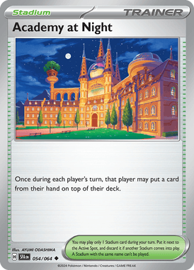 054 Academy at Night - Shrouded Fable