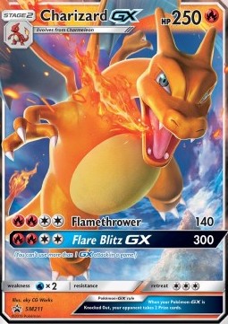 SM211  Charizard GX - Black Star Promo - Hidden Fates