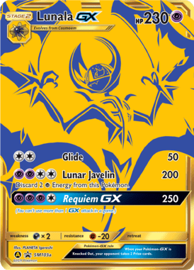 Lunala-GX – Sun & Moon Promo Card SMP 103a