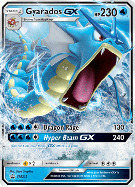 Gyarados-GX – Sun & Moon Promo Card SMP 212