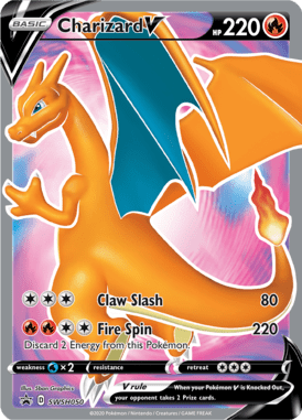 050 Charizard V - Sword & Shield Promo Cards