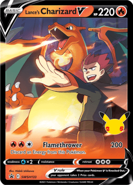 133 Lance's Charizard V - Sword & Shield Promo Cards