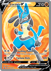 213 Lucario V - Sword & Shield Promo Cards