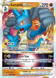 214 Lucario VST AR - Sword & Shield Promo Cards
