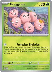 001 Exeggcute - Surging Sparks