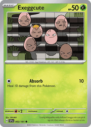 002 Exeggcute - Surging Sparks
