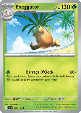 003 Exeggutor - Surging Sparks