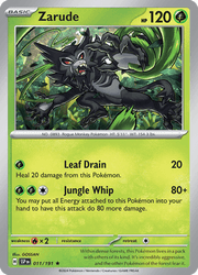 011 Zarude - Surging Sparks