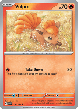 016 Vulpix - Surging Sparks