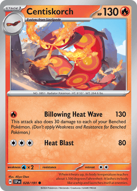 028 Centiskorch - Surging Sparks