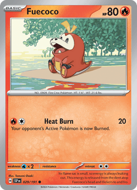029 Fuecoco - Surging Sparks