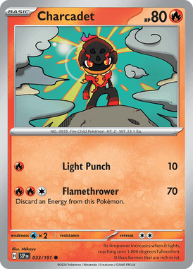 033 Charcadet - Surging Sparks