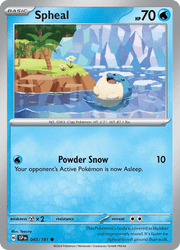 043 Spheal - Surging Sparks