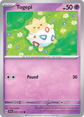 070 Togepi - Surging Sparks