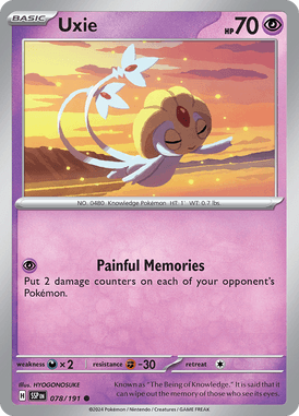 078 Uxie - Surging Sparks