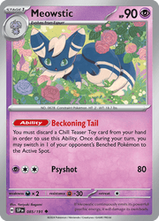 085 Meowstic - Surging Sparks
