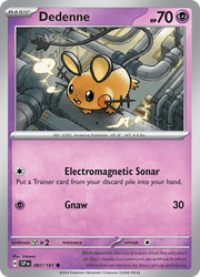 087 Dedenne - Surging Sparks