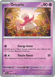 089 Oricorio - Surging Sparks