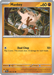 098 Mankey - Surging Sparks