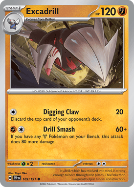 109 Excadrill - Surging Sparks